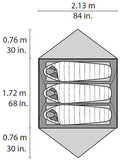 MSR Elixirâ„¢ 3 Lightweight Backpacking Tent