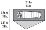 MSR FreeLiteâ„¢ 1 Ultralight Backpacking Tent