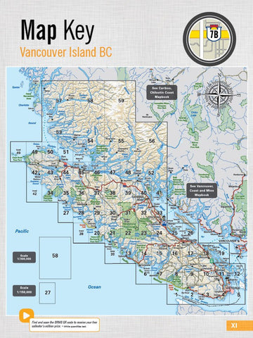 Backroad Mapbooks Vancouver Island BC - Victoria & Gulf Islands Backroad Mapbook - 8th Edition