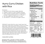 AlpineAire Foods Hurry Curry Chicken with Rice