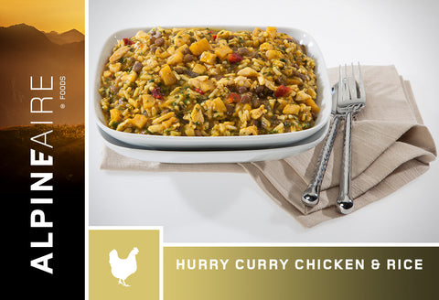 AlpineAire Foods Hurry Curry Chicken with Rice