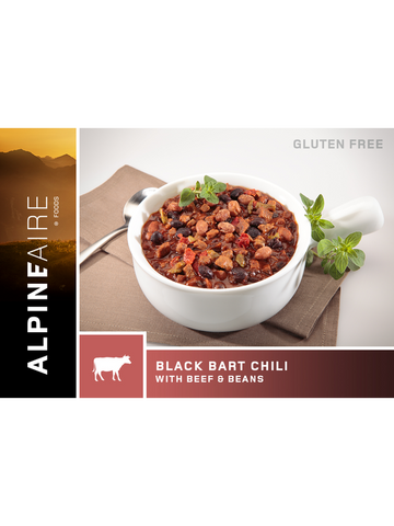 AlpineAire Foods Black Bart Chili with Beef & Beans
