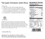 AlpineAire Foods Teriyaki Chicken with Rice