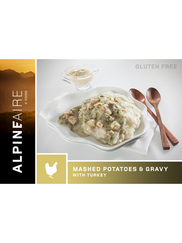 AlpineAire Foods Mashed Potatoes & Gravy with Turkey