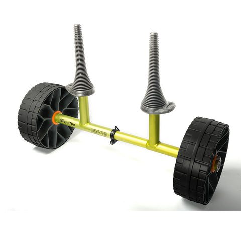 Sea to Summit Sit-on-Top Cart with solid wheels