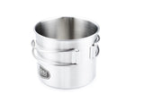 GSI Glacier Stainless Bottle Cup/Pot