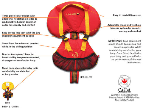 Salus Marine Wear Bijoux â€“ Baby Vest