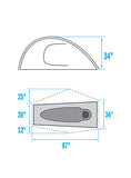 The North Face Stormbreak 1 Tent