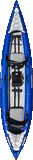Aquaglide Chelan HB Tandem XL Inflatable Kayak