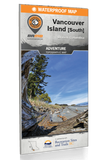 BackRoad Maps Vancouver Island South Waterproof