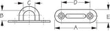 Sea-Lect Designs Oblong Eye Plate