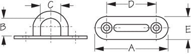 Sea-Lect Designs Oblong Eye Plate