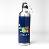 Rainforest LIFE IS CRAP Stainless Steel Water Bottle