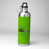 Rainforest LIFE IS CRAP Stainless Steel Water Bottle