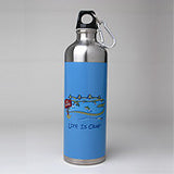 Rainforest LIFE IS CRAP Stainless Steel Water Bottle