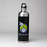 Rainforest LIFE IS CRAP Stainless Steel Water Bottle