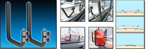 Magma Rail Mounted Removable Kayak / Stand Up Paddleboard Rack