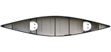Clipper Scout Fiberglass Canoe (Jade) - USED