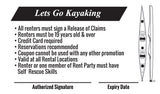Alberni Outpost 3 Hour Single Kayak Rental