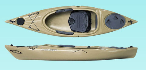 Current Designs Solara 100 R Kayak - Yellow